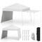 Pop-Up Canopy Tent 14’ x 9.2’ with Sidewalls Convertible to Awning